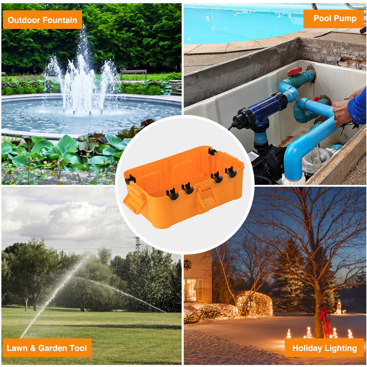 Large IP54 Waterproof Outdoor Electrical Box W946