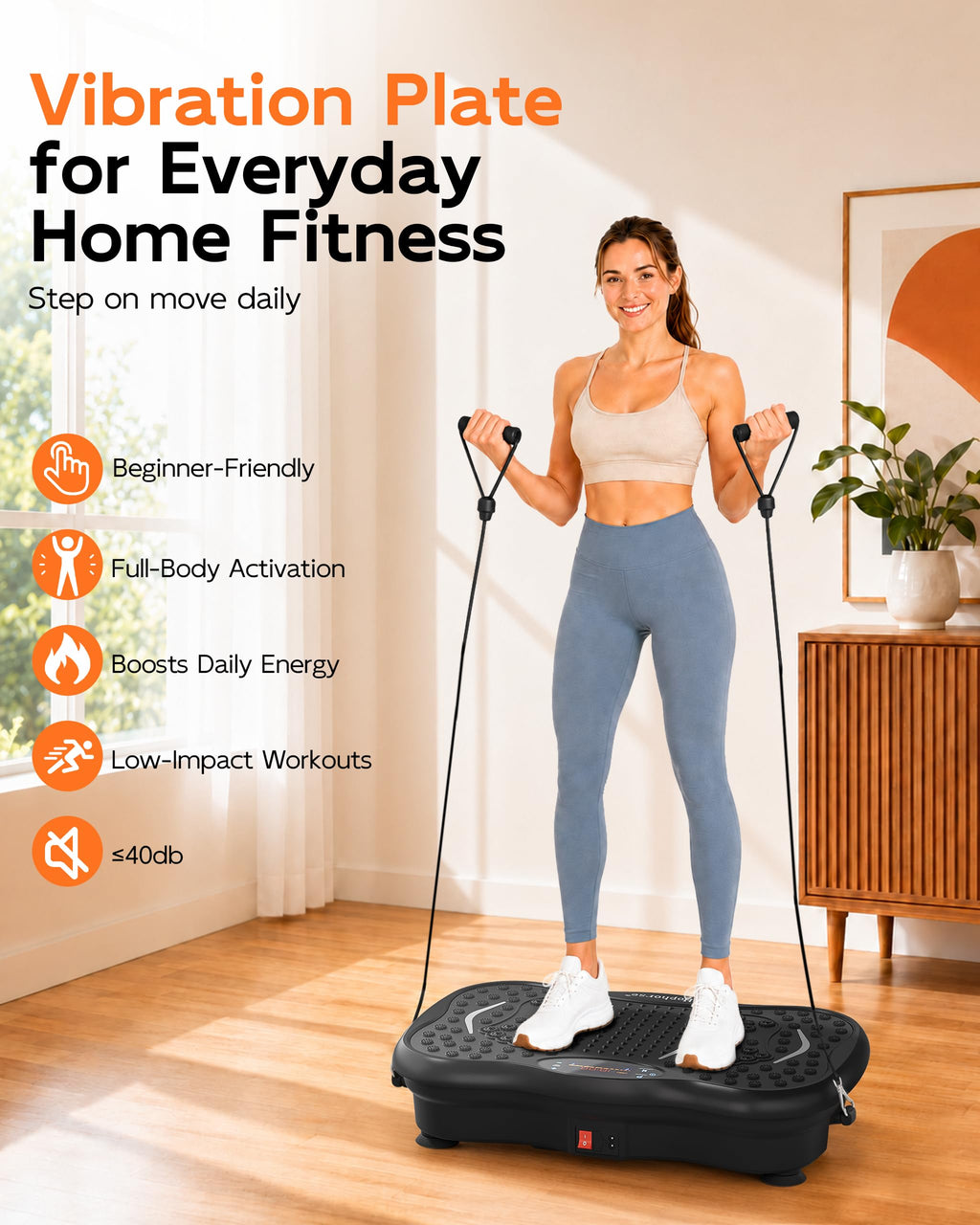 Vibration Plate Exercise Machine Y348