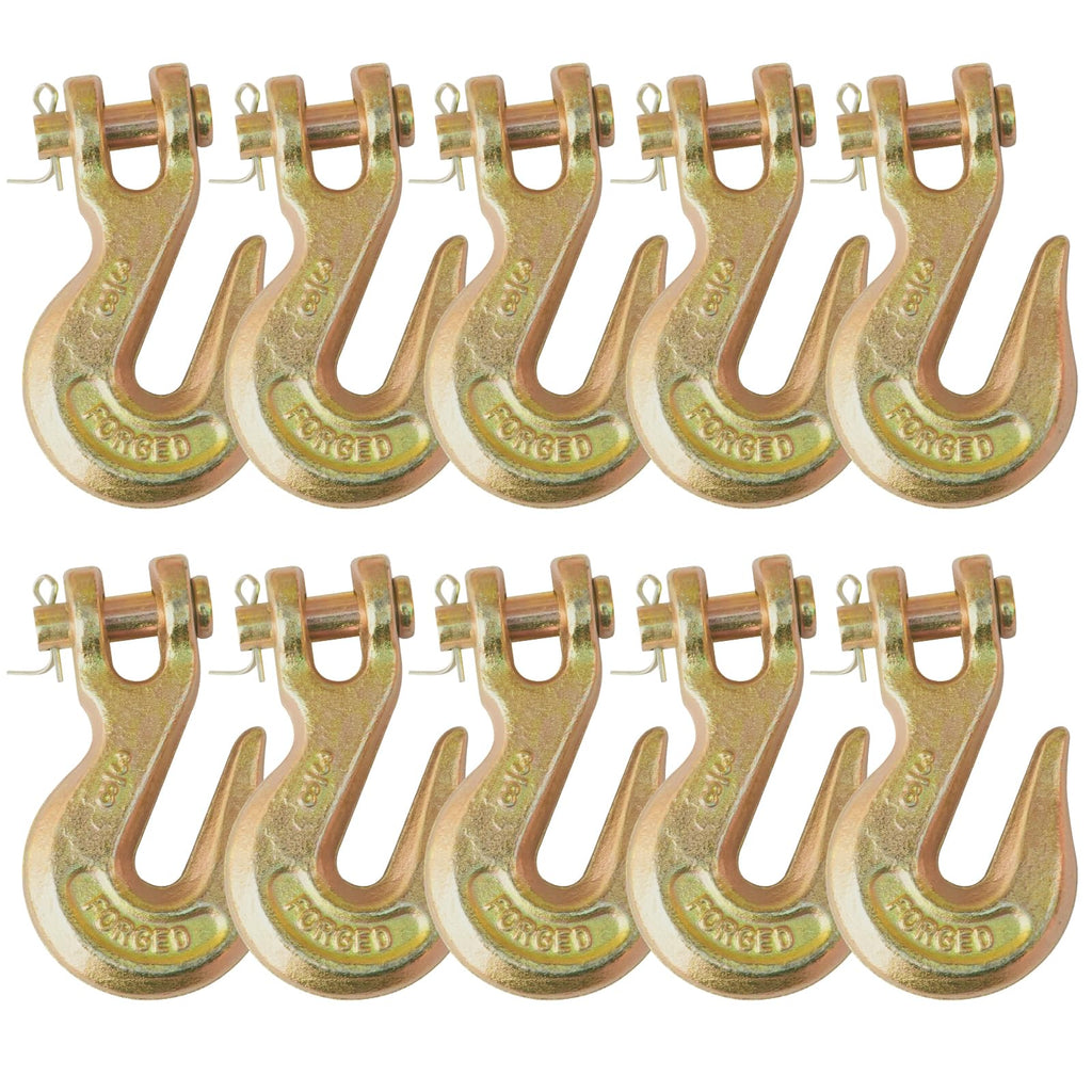 3/8" Grade 70 Clevis Slip Hook 6,600 LBS 10 Pack B595945