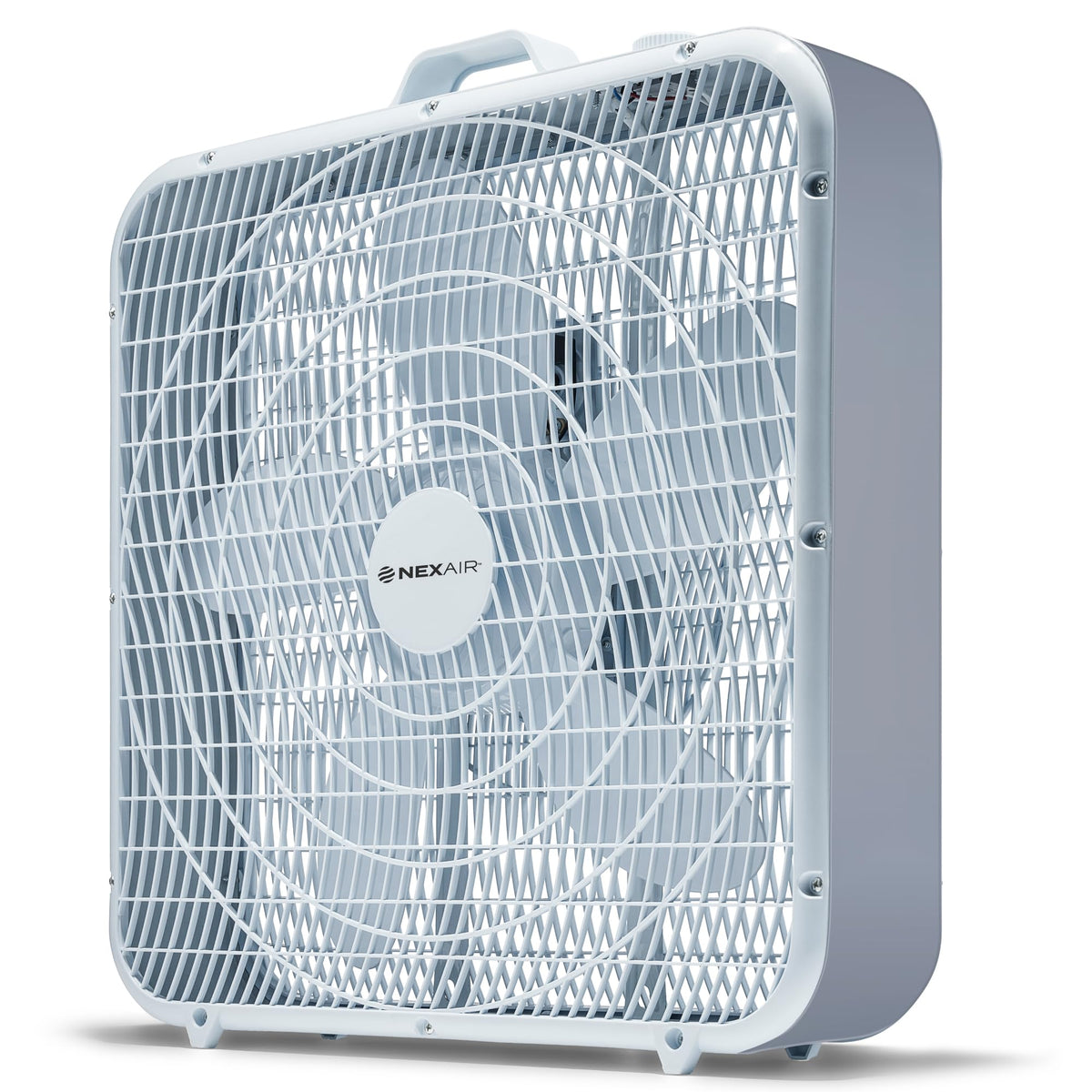 20" 3 Speed Floor Box Fan with Child Safety Grill Y192