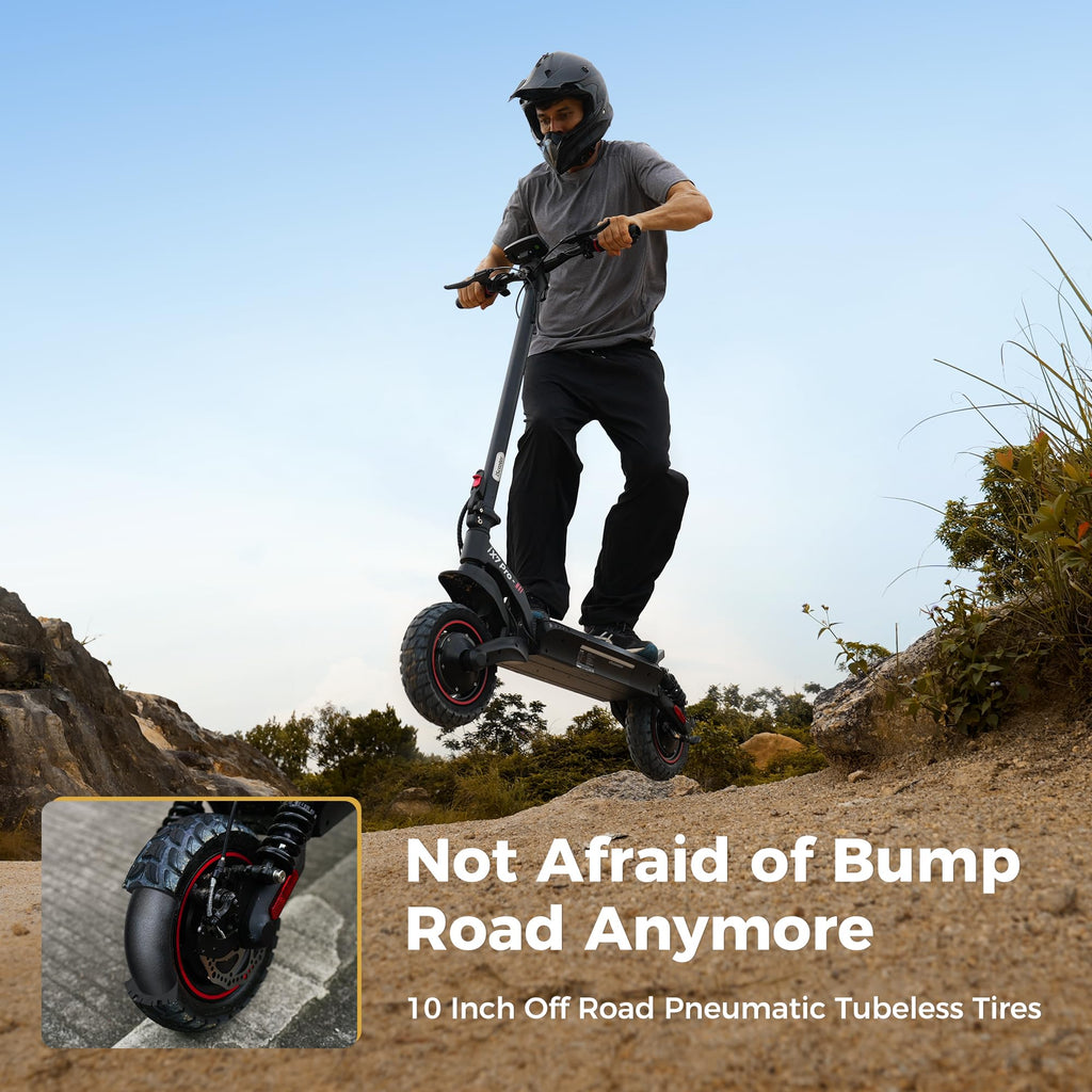 Electric Scooter with Off-Road Tires G155