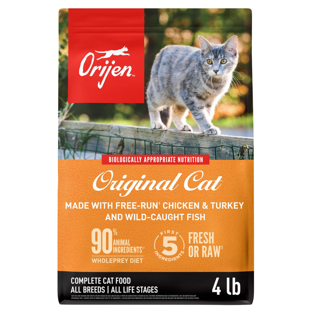 Grain Free Dry Cat Food 4lb Bag Y712