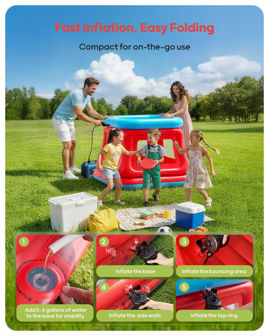 Inflatable Bounce House Q3151