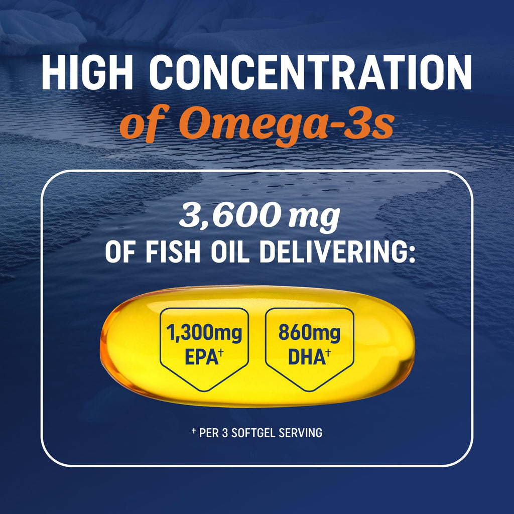 Omega 3 Fish Oil 3600 mg EPA & DHA L563467