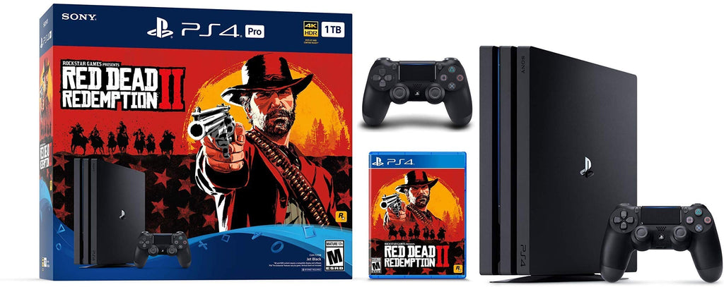 Playstation 4 Pro 1TB SSD Console with DualShock-4 Wireless Controller V968
