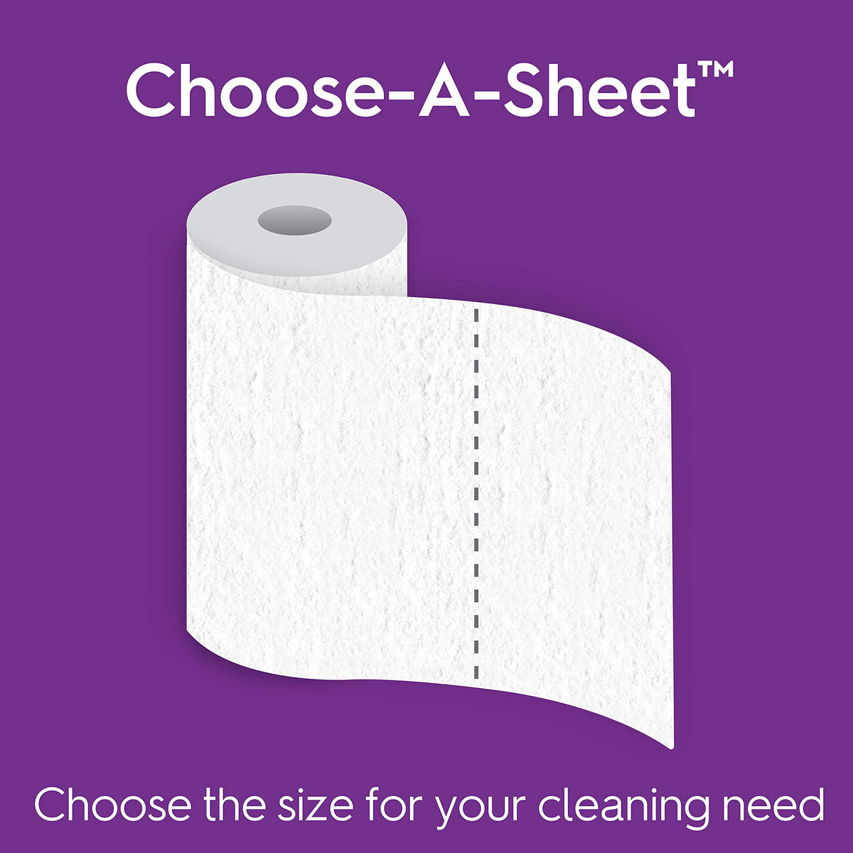 Choose-A-Sheet Paper Towels, 6 Big Rolls P202