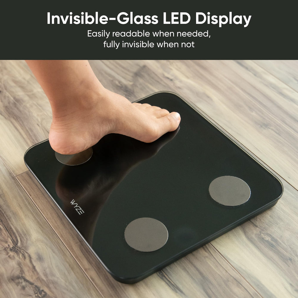 Black Smart Body Weight Scale V25102