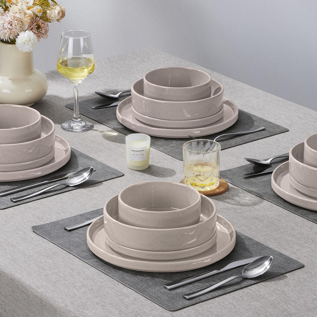 Set of 4 35oz Stoneware Pasta Bowls R53032