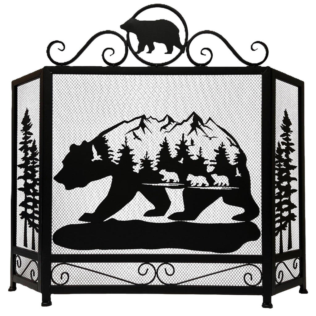 3-Panel Fireplace Screen X4838