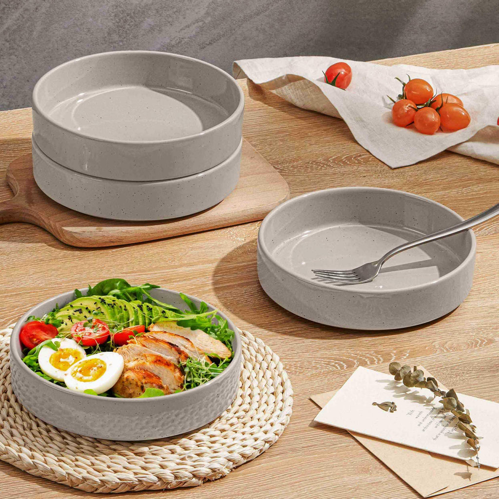 Set of 4 35oz Stoneware Pasta Bowls R53032